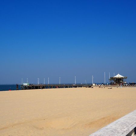 Studio Neuf En Front De Mer Avec Terrasse Et Parking, Ideal Pour 3 Personnes - Fr-1-474-147 阿卡雄 外观 照片