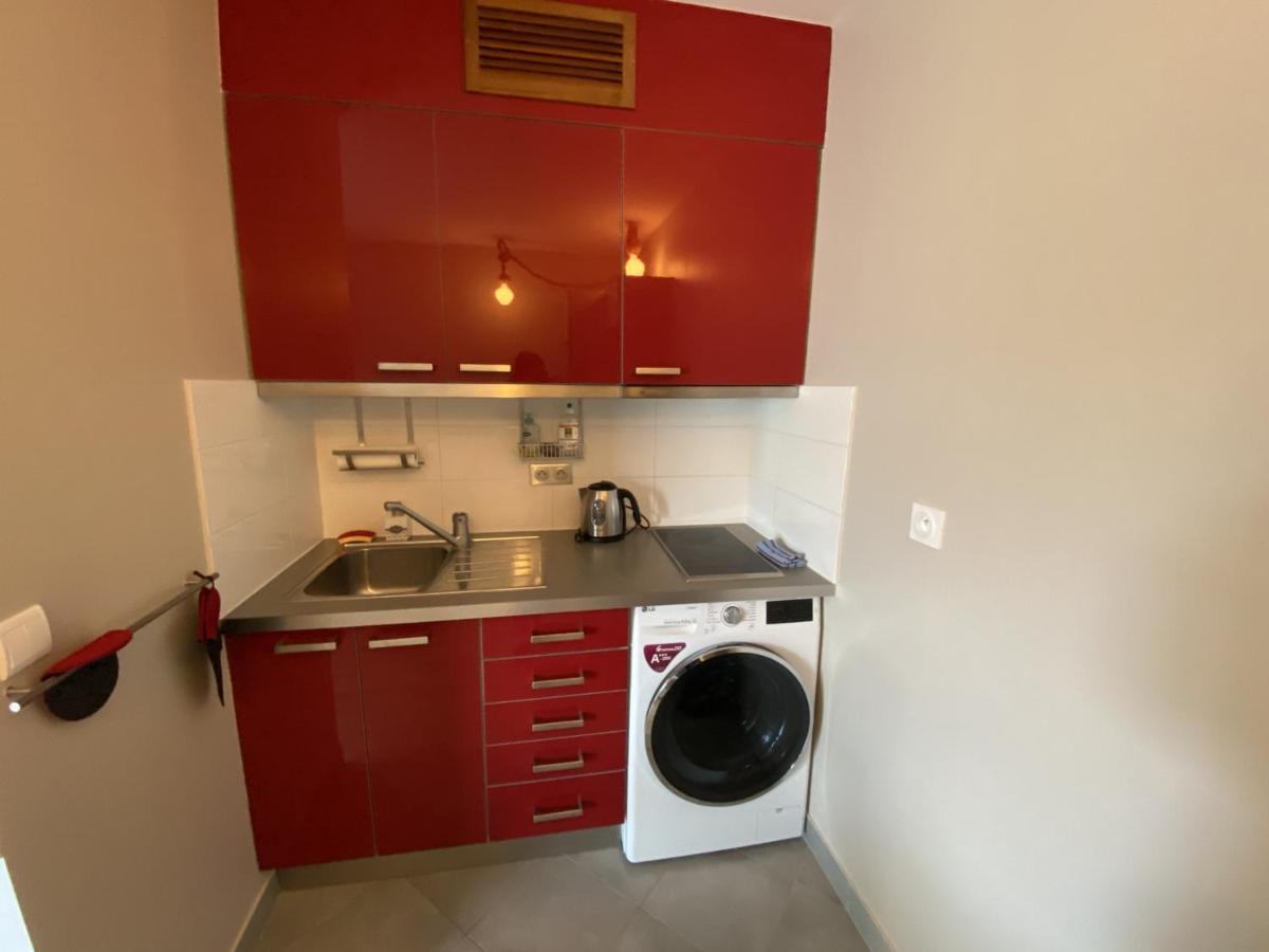 Studio Neuf En Front De Mer Avec Terrasse Et Parking, Ideal Pour 3 Personnes - Fr-1-474-147 阿卡雄 外观 照片