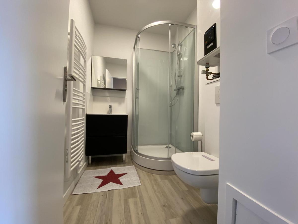 Studio Neuf En Front De Mer Avec Terrasse Et Parking, Ideal Pour 3 Personnes - Fr-1-474-147 阿卡雄 外观 照片